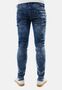 Jeans Slim FIt 5-Pocket Design Knopfverschluss