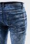 Jeans Slim FIt 5-Pocket Design Knopfverschluss