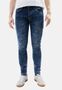 Jeans Slim FIt 5-Pocket Design Knopfverschluss