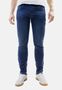 Jeans im Regular Fit mit Design-Falten und Twill-Denim