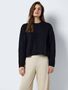 Strickpullover Relaxed Fit flauschiger Stoff