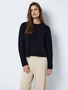 Strickpullover Relaxed Fit flauschiger Stoff
