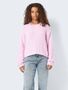 Strickpullover Relaxed Fit flauschiger Stoff