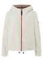 Jacke Teddyfell Kapuze Wendbar Retro-Look