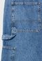 Jeans 5-Pocket-Denim Druckknopf mittlere Taille