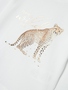 Kinder Langarmshirt mit Gepard und Schriftzug