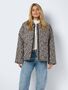 Steppjacke mit Hemdkragen Oversize Design 