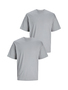 Jack & Jones 2er-SET T-Shirt Rundhals Dropped Shoulder Shirt
