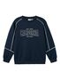 Sweatshirt California Design Pullover Abgesetzte Schultern