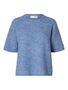 Strickpullover mit Merinowolle Edle Bluse mit halblangen �rmeln