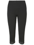 Kurze Leggings Spitzen-Details Hose