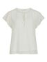 T-Shirt mit P�nktchen und Kordel-Detail an Ausschnitt