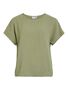 Modisches T-Shirt mit Crepe Design und Rundhalsausschnitt