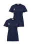 2er-SET Sport T-Shirt Regular fit Rundhals 