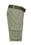 Kurze Cargo Shorts mit Grtel und Chino Style