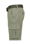 Kurze Cargo Shorts mit Grtel und Chino Style