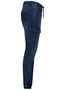 Jogger-Jeans mit Kordelzug und Cargotaschen