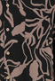 Viskose Kurzarm-Hemd mit abstraktem Tropical Design Muster