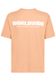 T-Shirt mit WORLDWIDE Frontprint Kurzarm