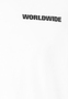 T-Shirt mit WORLDWIDE Frontprint Kurzarm