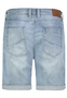 Denim Bermuda Jeansshorts mit Umschlag Saum