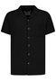 Kurzarm Hemd mit Knopfleiste und Brusttasche
