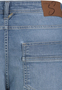 Bermuda Jeans-Shorts mit umgeschlagenem Saum