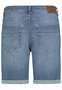 Bermuda Jeans-Shorts mit umgeschlagenem Saum