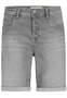 Bermuda Jeans-Shorts mit umgeschlagenem Saum