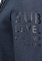 Kapuzenjacke mit Rei�verschluss und Logodetail