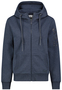 Kapuzenjacke mit Rei�verschluss und Logodetail
