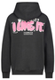 Hoodie mit It is what it is Schriftzug Print