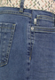 Denim Bermuda Jeans Shorts mit Flechtg�rtel und Umschlag