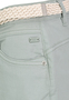 Feine Bermuda Shorts mit Flechtg�rtel