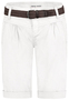 Bermuda Chinoshorts mit geflochtenem G�rtel und Taschen