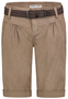 Bermuda Chinoshorts mit geflochtenem G�rtel und Taschen