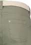 Caprihose Chino Shorts mit geflochtenem G�rtel