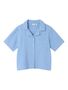 Kurz�rmeliges Kinder-Hemd mit Brusttasche und Kragen