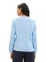 Tom Tailor Lang�rmlige Bluse mit V-Ausschnitt und feinen Streifen