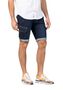 Jeansshorts mit Kontrastn�hten und Cargotaschen