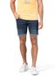 Denim Shorts mit Rissen und Umschlag