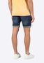 Denim Shorts mit Rissen und Umschlag