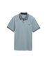 Tom Tailor Polo-Shirt mit Kontraststreifen und Logo-Patch, kurz�rmlig