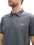 Tom Tailor Polo-Shirt mit Kontraststreifen und Logo-Patch, kurz�rmlig