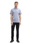 Tom Tailor Polo-Shirt mit Kontraststreifen und Logo-Patch, kurz�rmlig