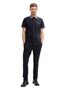 Tom Tailor Polo-Shirt mit Kontraststreifen und Logo-Patch, kurz�rmlig