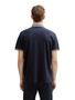 Tom Tailor Polo-Shirt mit Kontraststreifen und Logo-Patch, kurz�rmlig