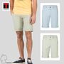 Freizeit Chinos Shorts Bermuda mit umgeschlagenem Saum