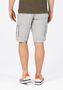 Feine Cargo Chino Shorts mit geometrischem Muster und G�rtel
