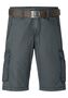 Feine Cargo Chino Shorts mit geometrischem Muster und G�rtel